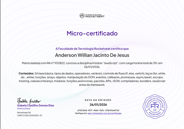 Certificado
